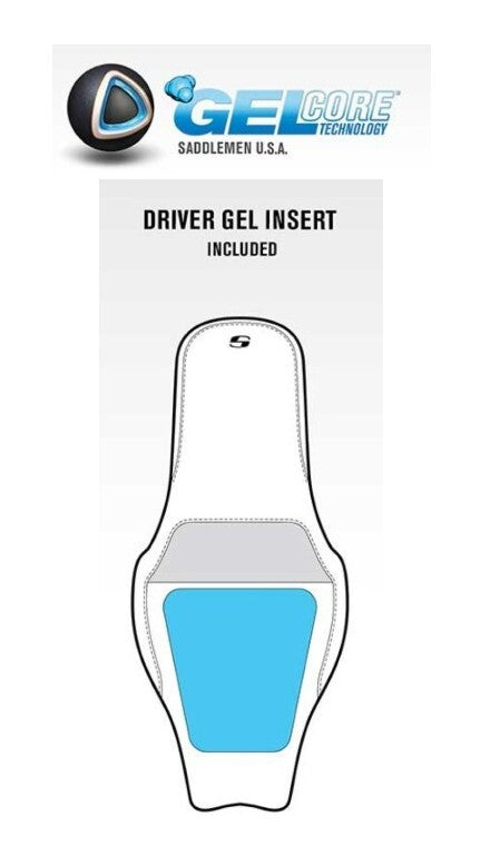 Asiento Saddlemen Step-Up TTR Tuck and Roll para Indian Scout 2025-2026