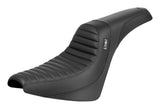 Asiento Saddlemen Thrashin' Pro Series Tuck-N-Roll para Harley
