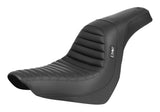 Asiento Saddlemen Thrashin' Pro Series Tuck-N-Roll para Harley