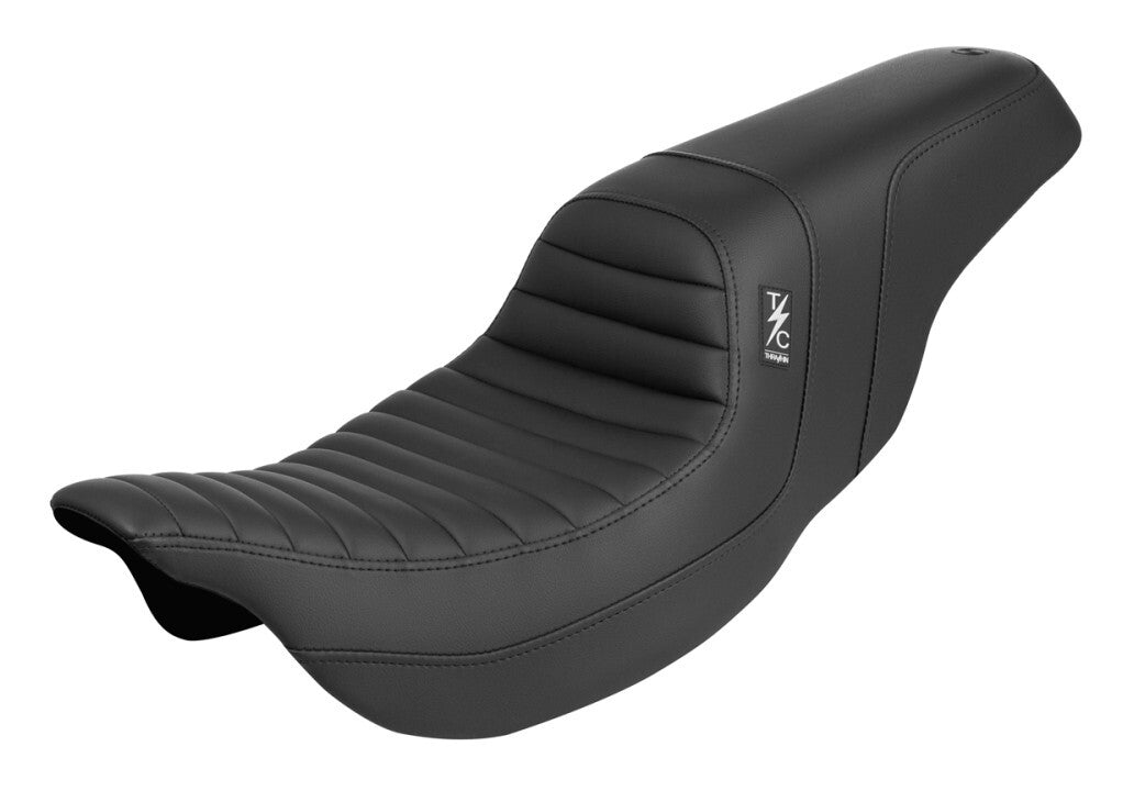 Asiento Saddlemen Thrashin' Pro Series Tuck-N-Roll para Harley