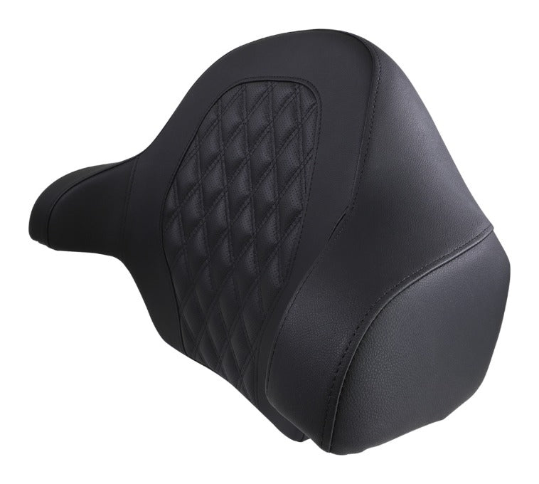 Cojín de respaldo Saddlemen RoadSofa LS con costuras enrejadas para Harley Touring (2014-2026)