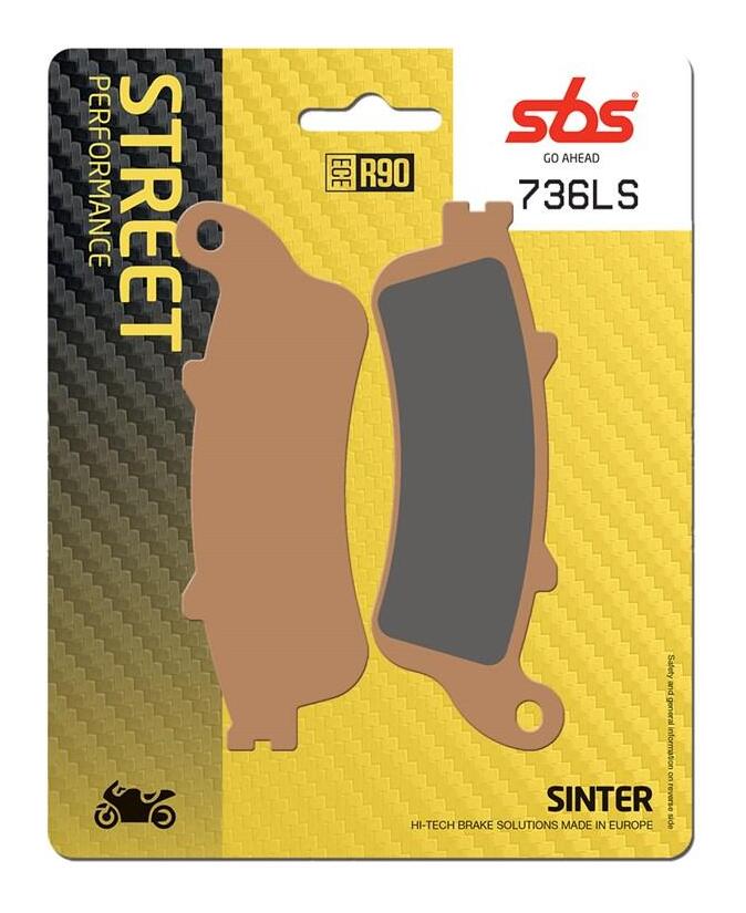 Pastillas de freno traseras sinterizadas SBS LS
