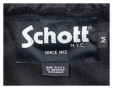 Schott Genuine Pebbled Biker Chaleco