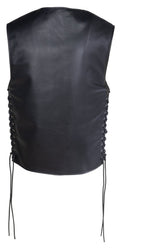 Schott Genuine Pebbled Biker Chaleco