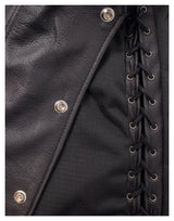 Schott Genuine Pebbled Biker Chaleco