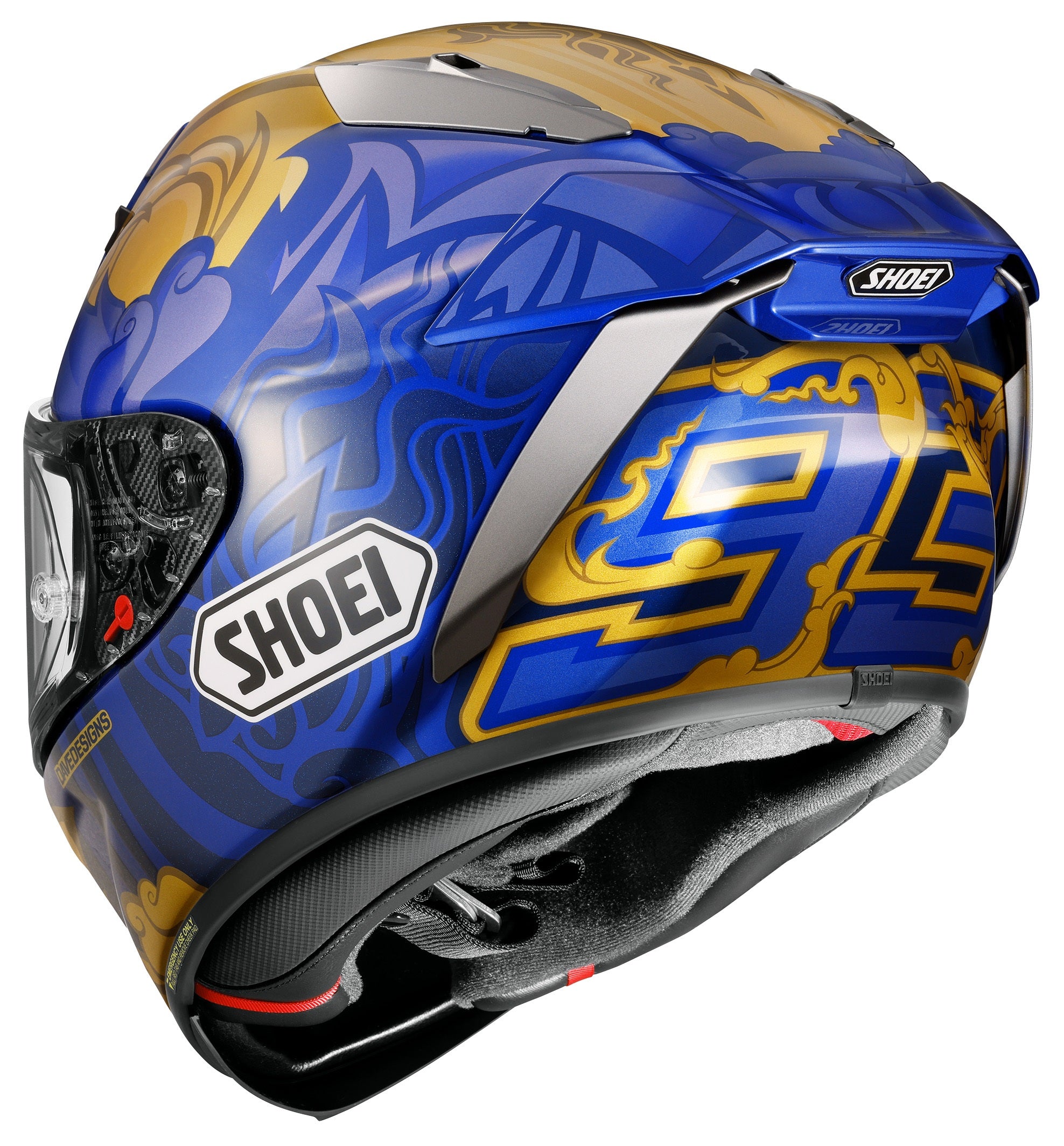 Shoei X-15 Marquez Thai Casco