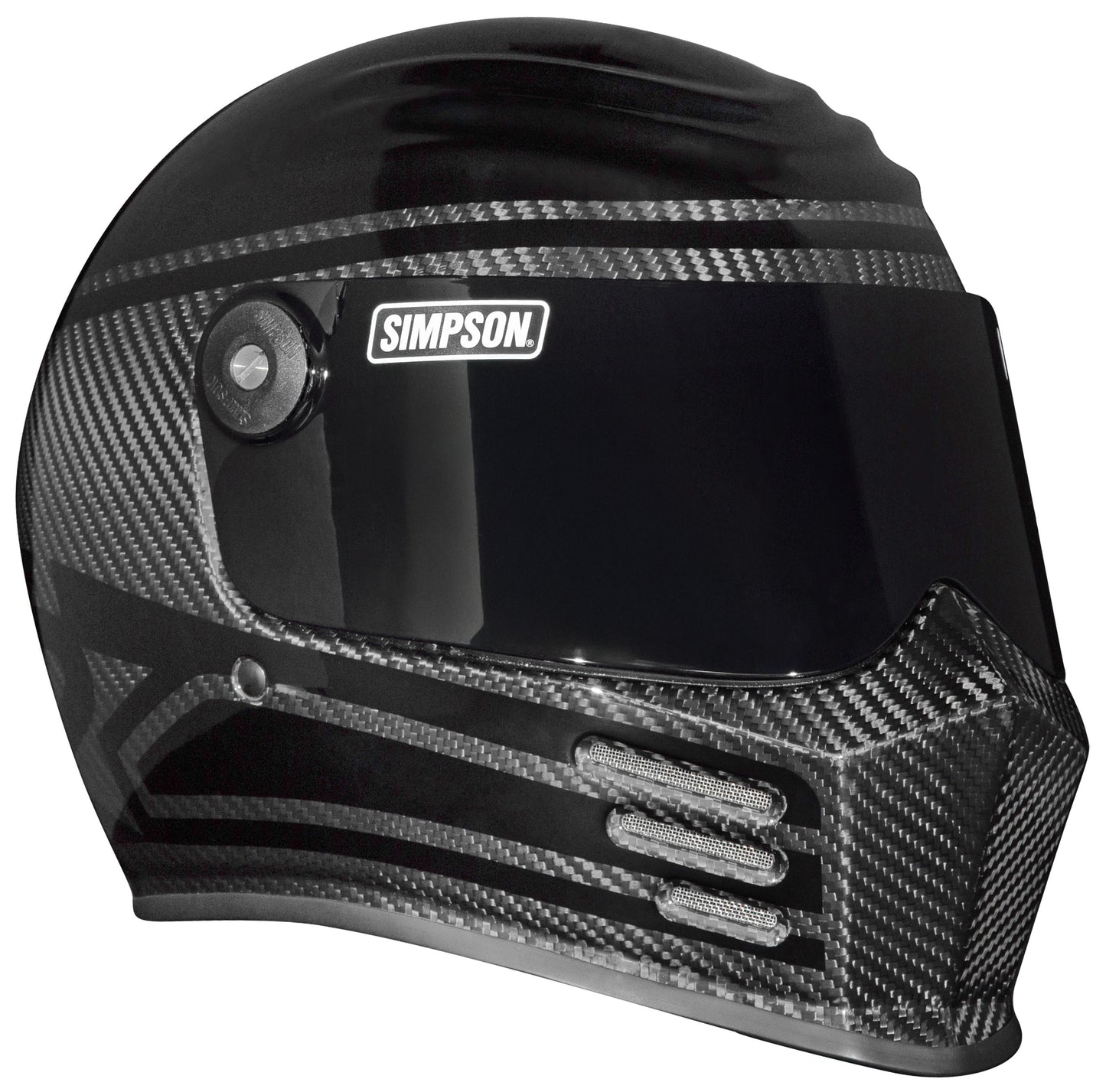 Simpson Cascos Outlaw Bandit 3.0 Carbon Unknown Industries LE Casco