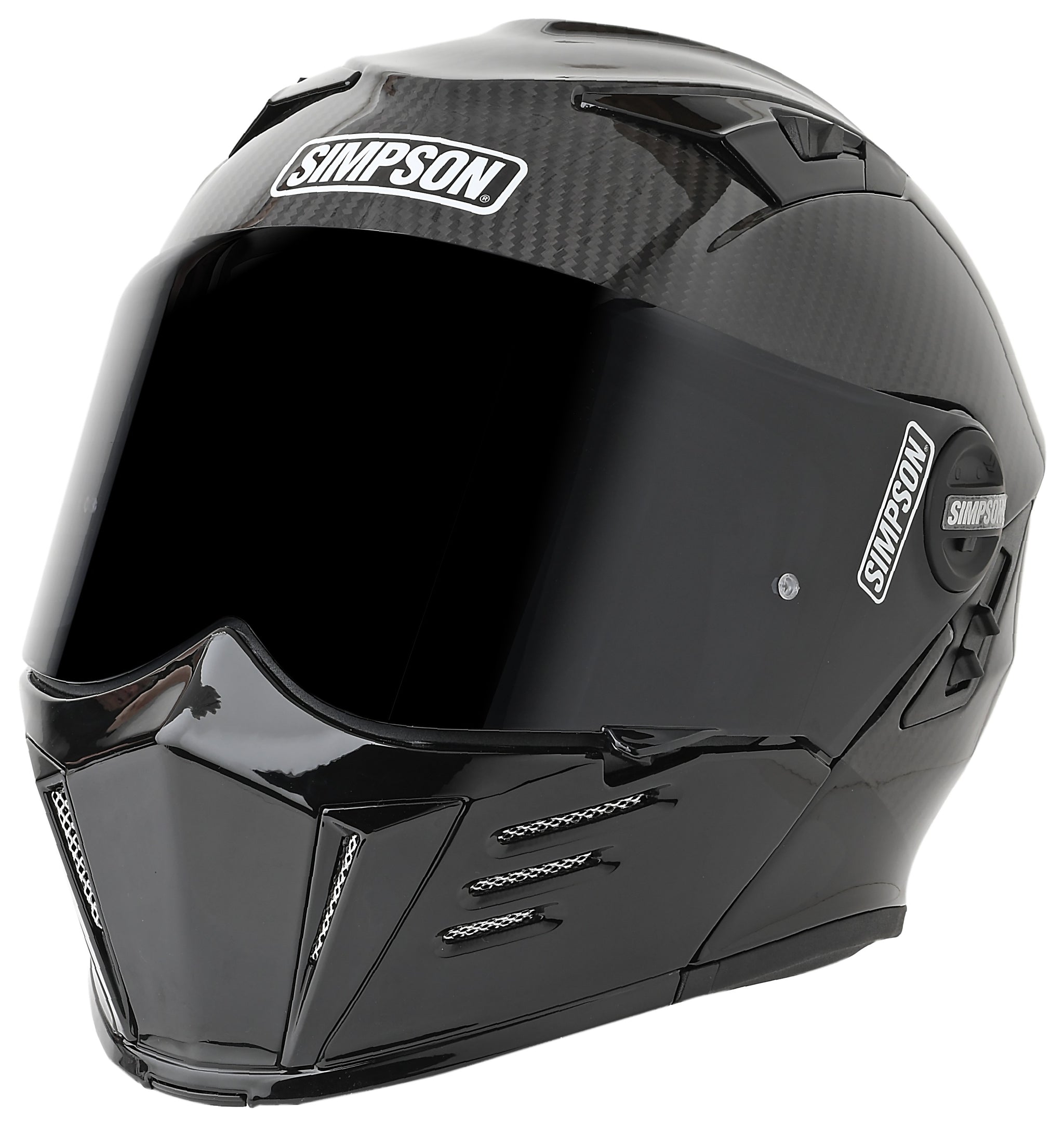 Simpson Mod Bandit Carbon Casco