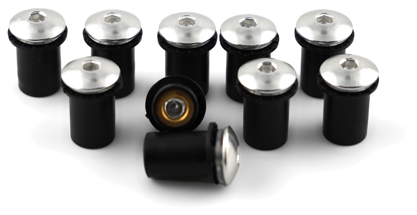 Kit de tornillos para parabrisas Speedmetal