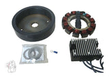 Sistema de carga Spyke de alta resistencia de 32 amperios para Harley Big Twin (1970-1999)