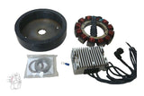 Sistema de carga Spyke de alta resistencia de 32 amperios para Harley Big Twin (1970-1999)