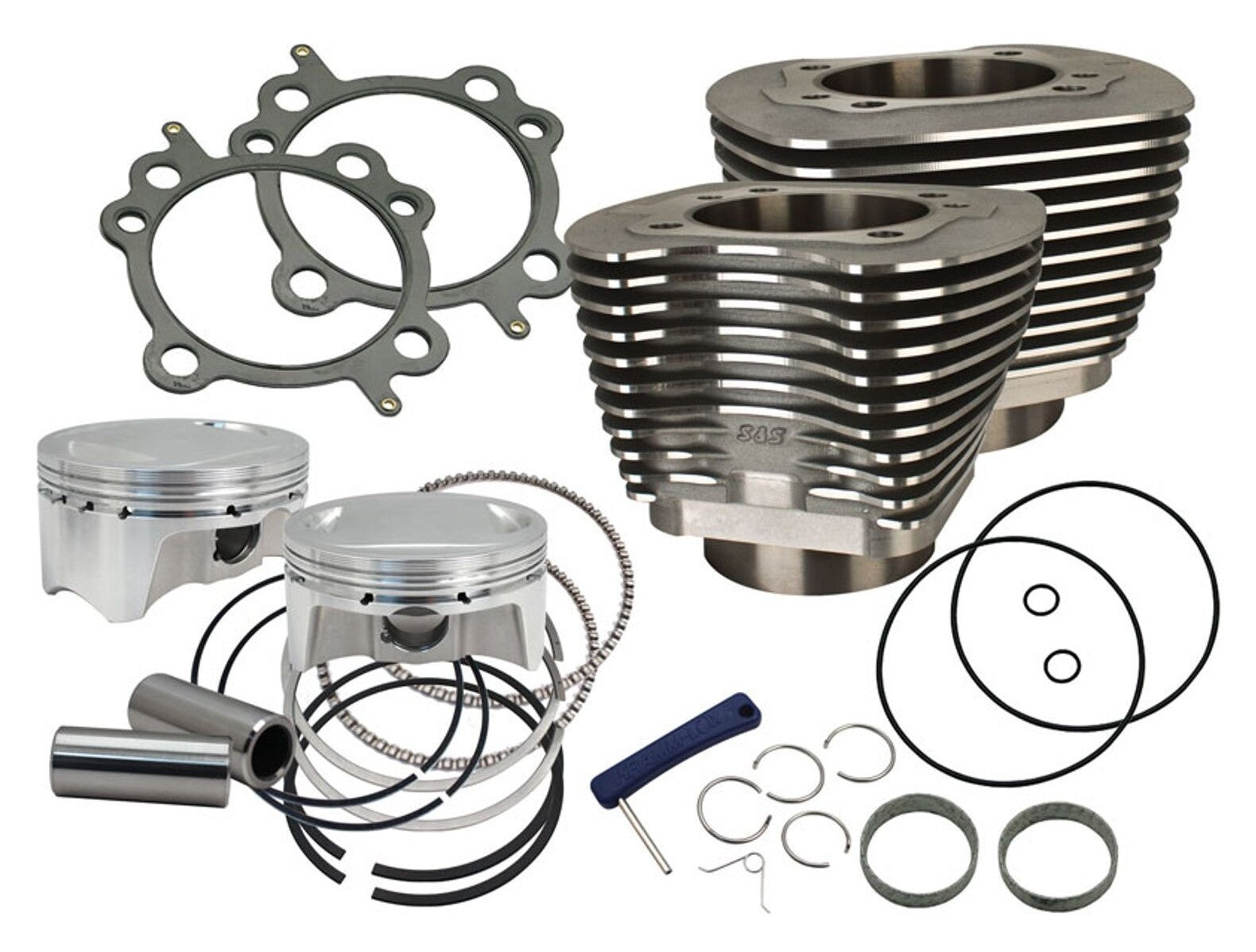 Kit de cilindros Sidewinder Big Bore de 100" de S&S Cycle para Harley Twin Cam (1999-2006)