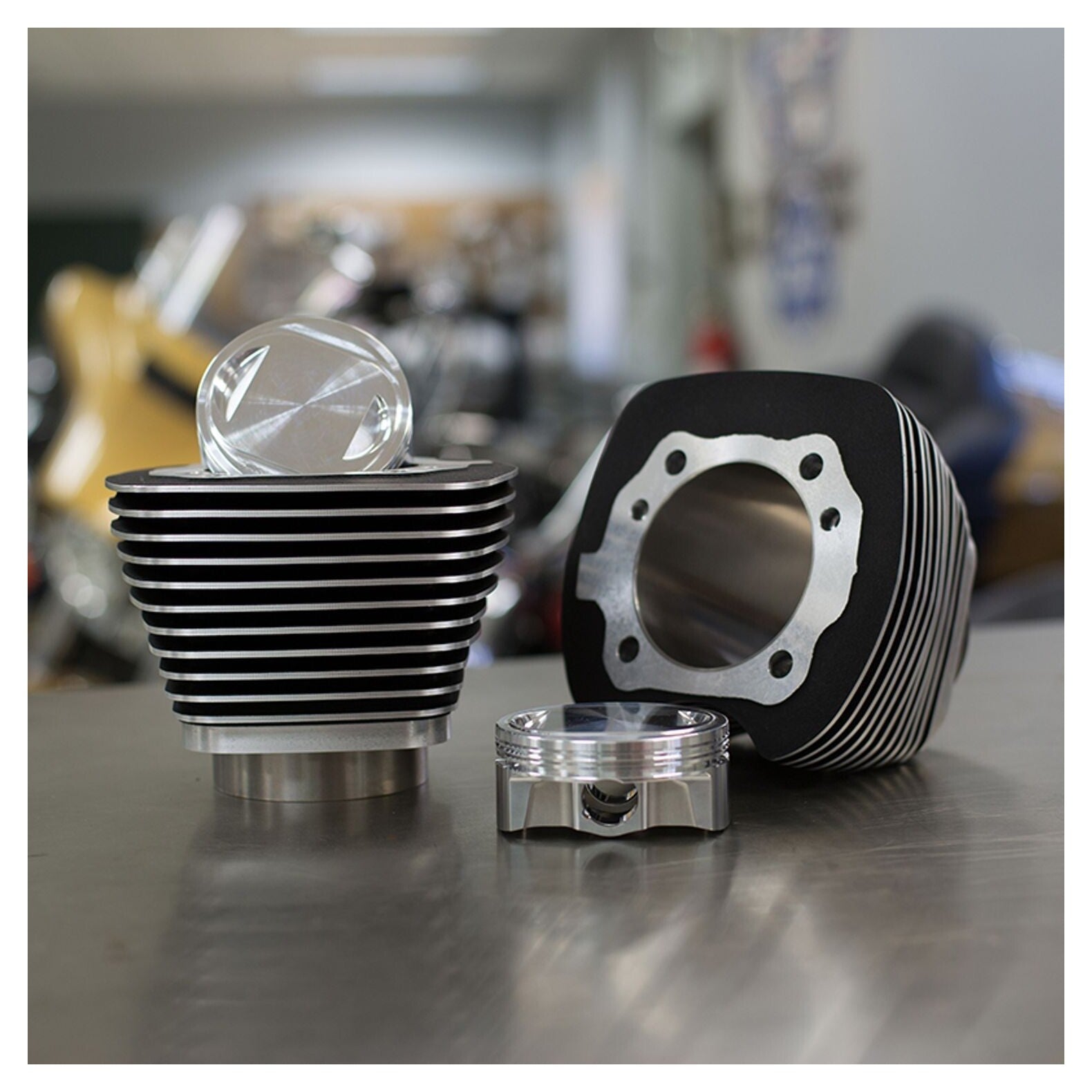 Kit de cilindros Sidewinder Big Bore de 100" de S&S Cycle para Harley Twin Cam (1999-2006)