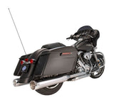 Silenciadores deslizantes S&S Cycle MK45 Thruster de 4,5" para Harley Touring