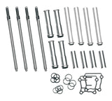 Kit completo de varilla de empuje y tubo S&S Cycle para Harley