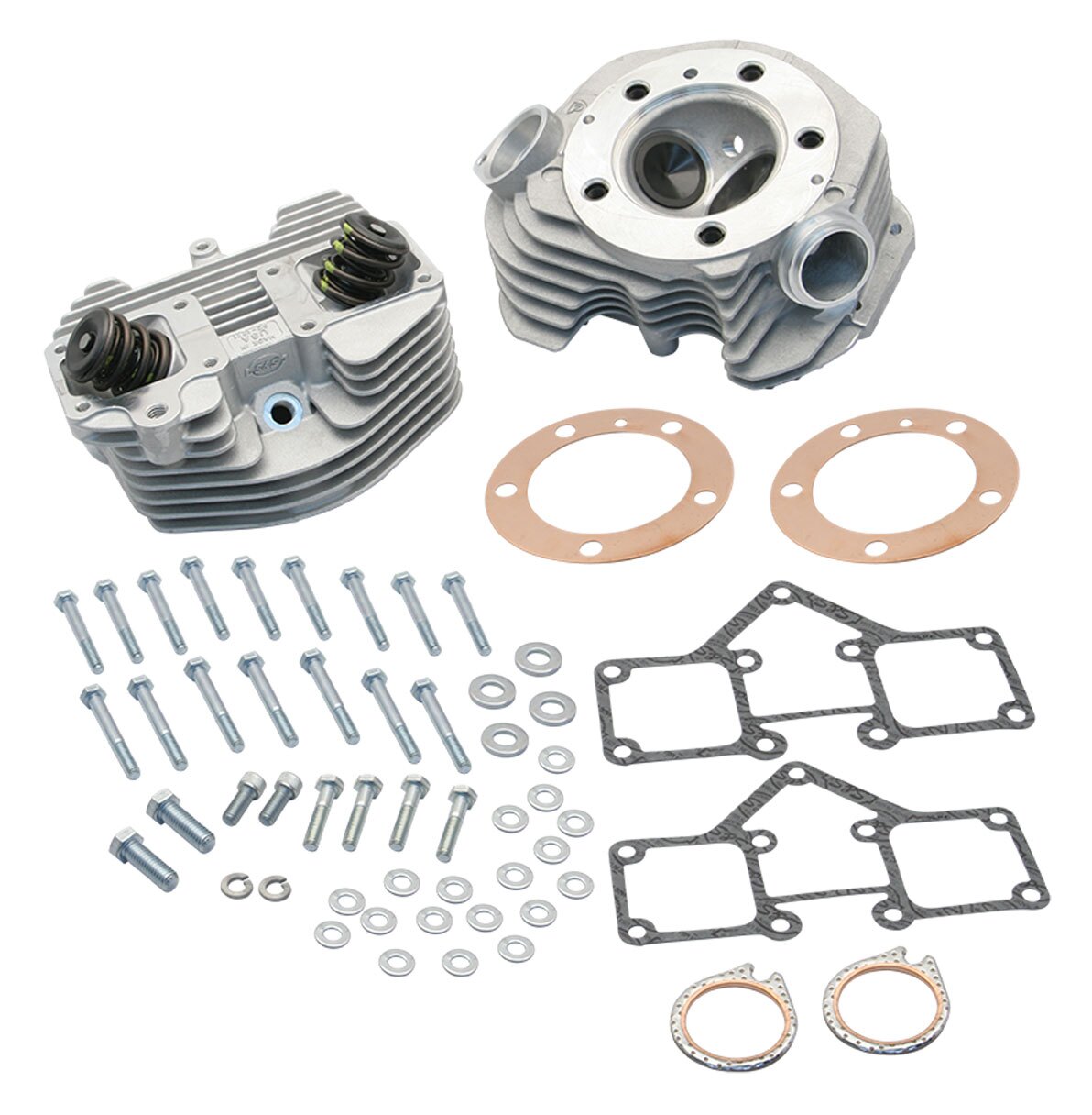 Kit de culata de alto rendimiento Super Stock de S&S Cycle para Harley-Davidson Shovelhead de 74" (1966-1978)