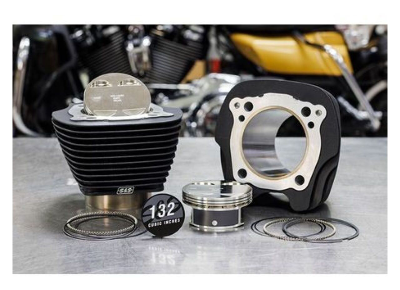 Kit de cilindros S&S Cycle de 132" de gran diámetro para Harley-Davidson Milwaukee Eight de 114" (2017-2026)