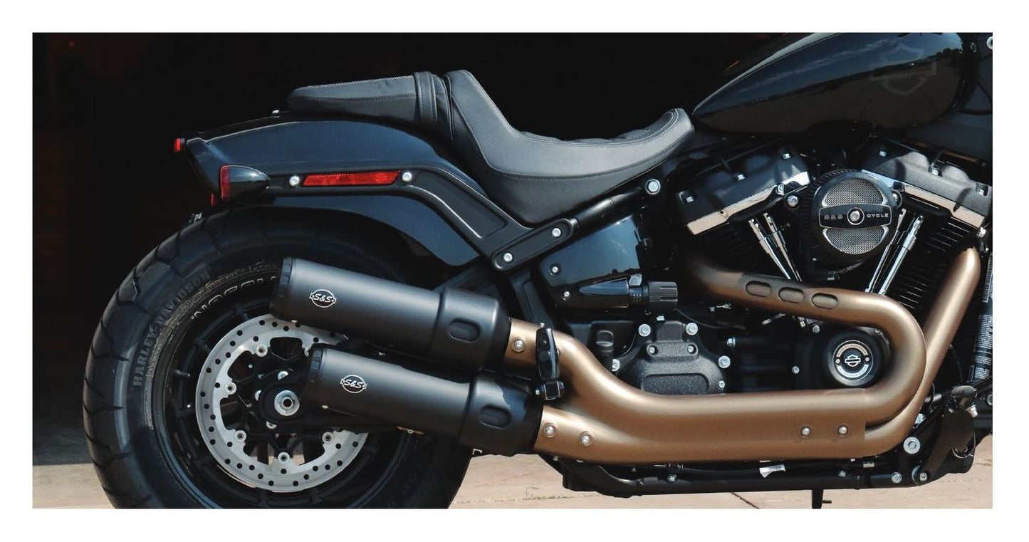 Silenciador deslizante Grand National de S&S Cycle para Harley