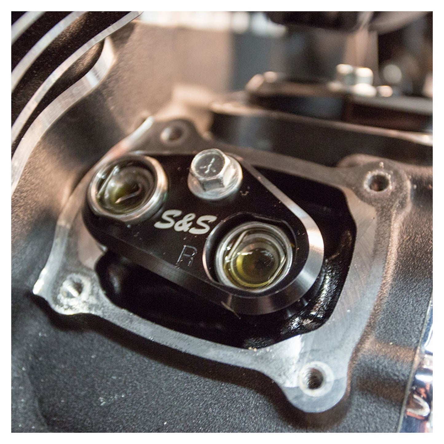 Puños de taqué S&S Cycle para Harley Milwaukee Eight (2017-2026)