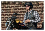 Street & Steel 2nd Amendment 2 Chaleco de cuero