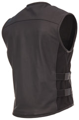 Street & Steel Brawler Chaleco de cuero