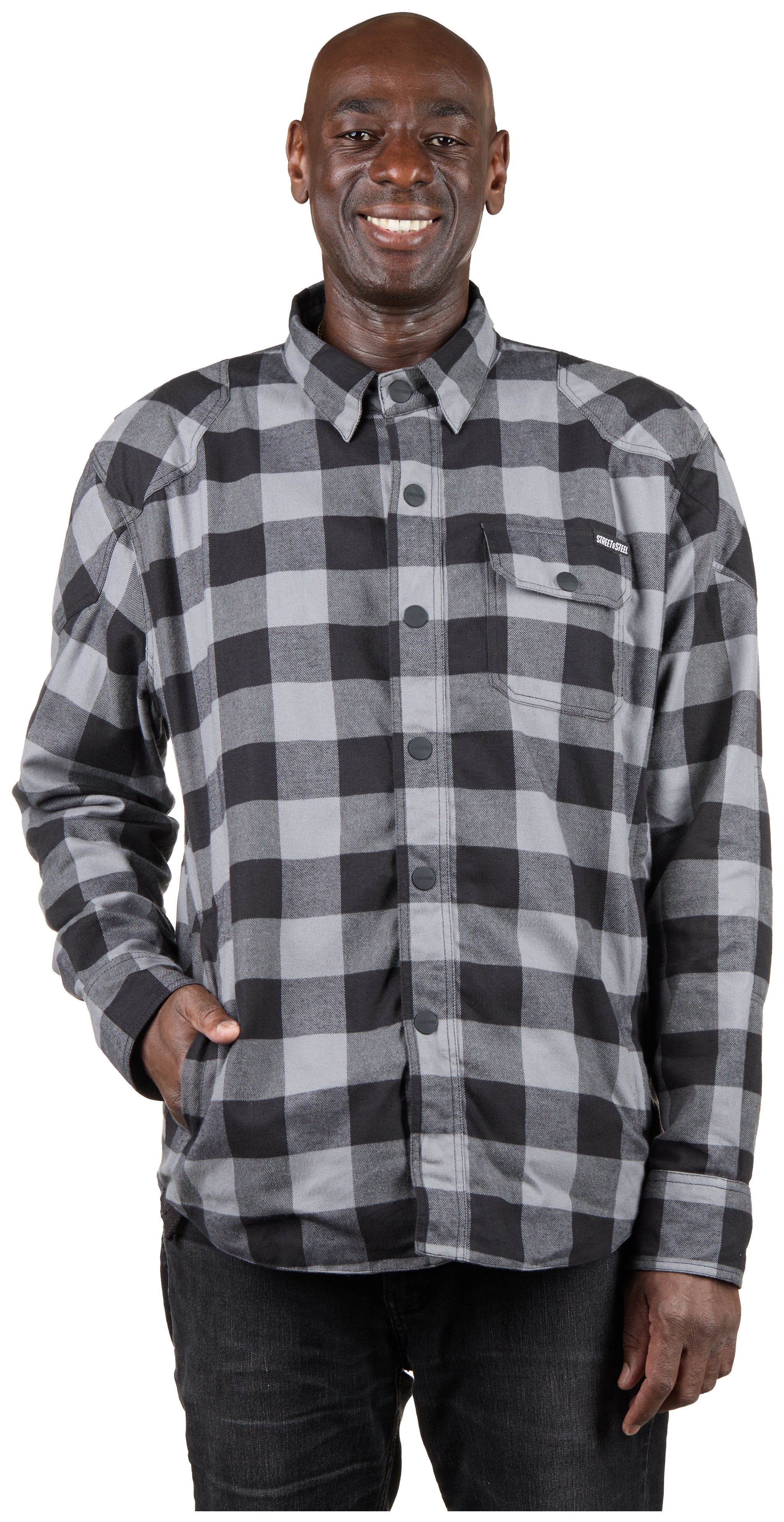 Street & Steel Mission Moto Riding Camisa