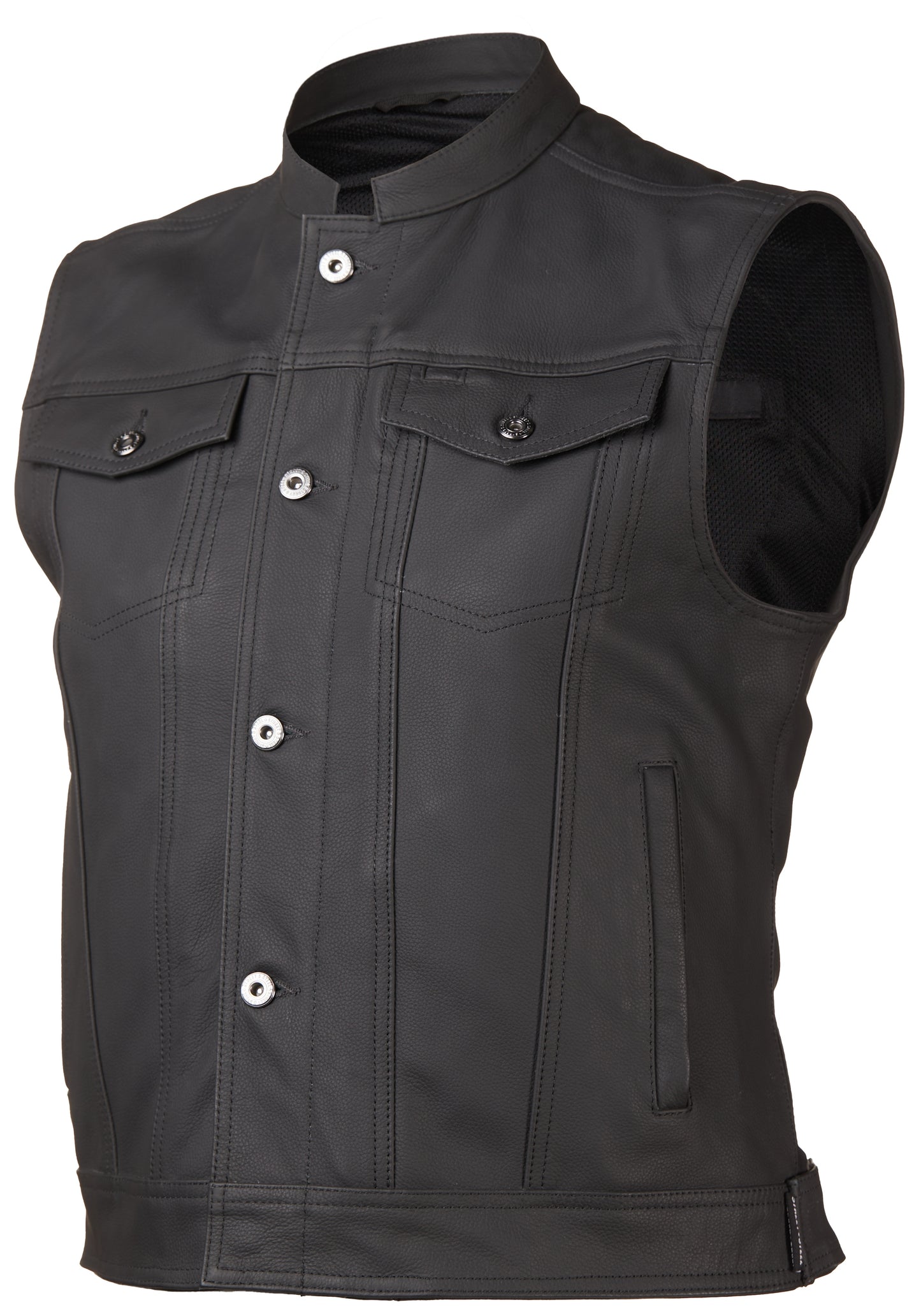 Street & Steel Redwood 2 Chaleco de cuero