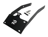 Soporte de reubicación de matrícula TC Bros para Harley Softail