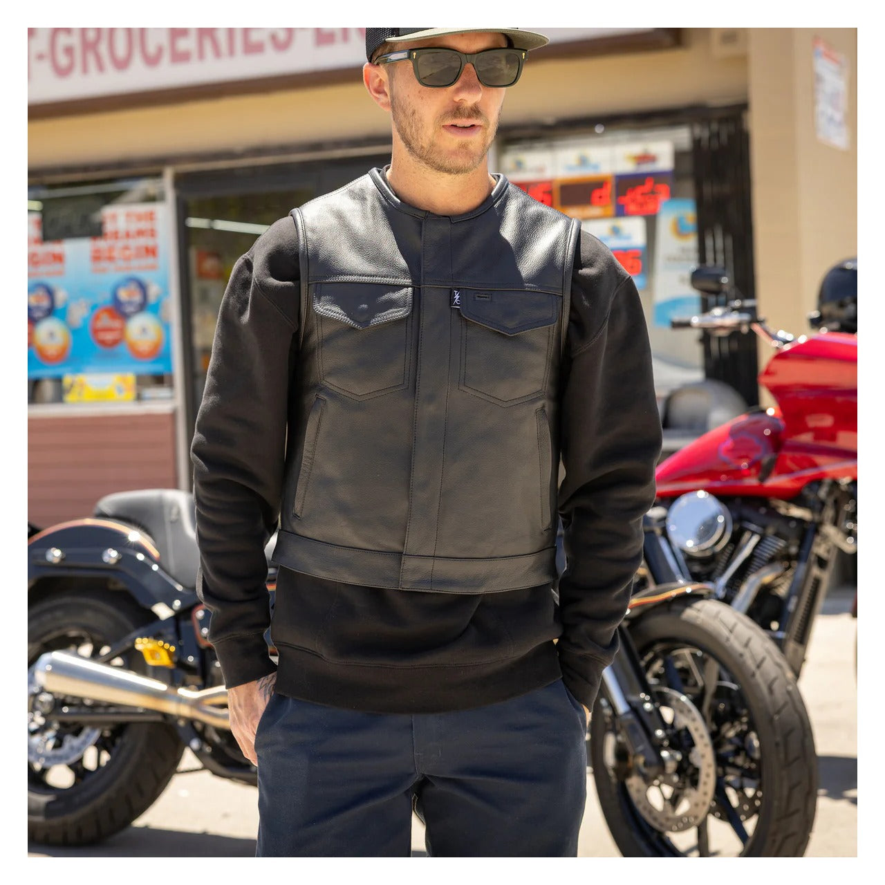 Thrashin Supply Encinal Shorty Cuero Riding Chaleco