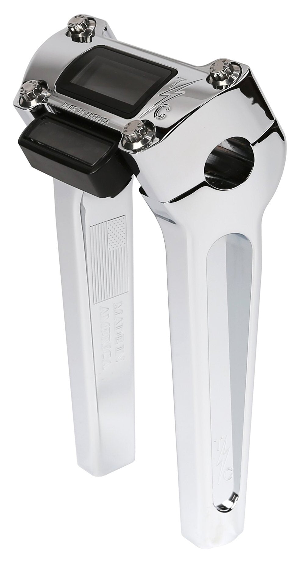 Elevadores Thrashin Supply con recorte para manómetro para Harley Street Bob/Breakout (2018-2024)