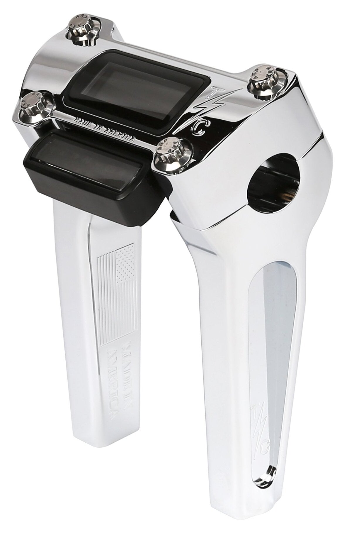 Elevadores Thrashin Supply con recorte para manómetro para Harley Street Bob/Breakout (2018-2024)