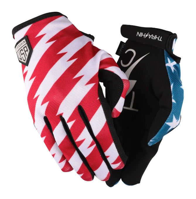Guantes de estrellas y rayos invisibles de Thrashin Supply