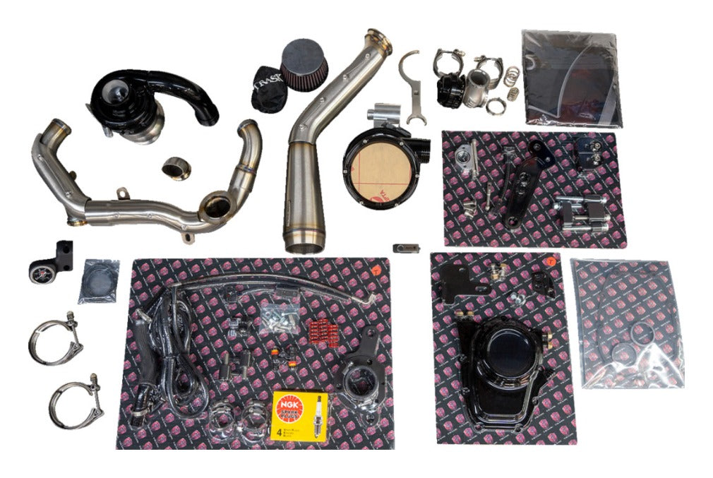 Kit de rendimiento Trask Tornado Turbo para Harley Softail/Touring 2017-2025