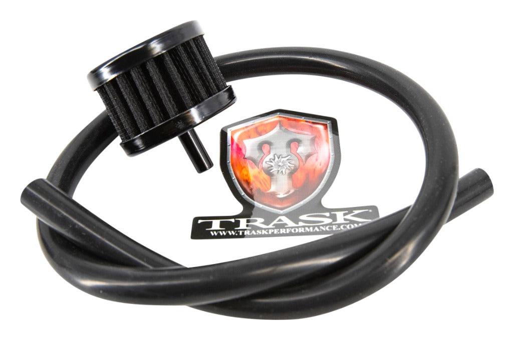 Cubierta superior de transmisión ventilada Trask CheckM8 para Harley Big Twin 2017-2026