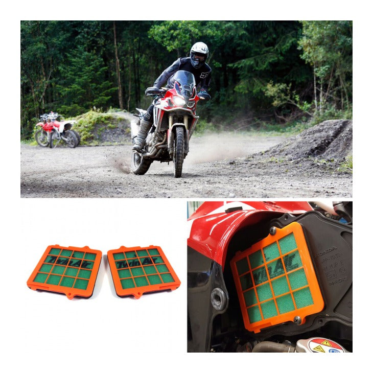 Kit de filtro de aire doble para Honda CRF1000L Africa Twin 2016-2019