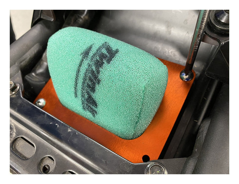 Filtro de aire pre-aceitado Twin Air con brida de aluminio para Yamaha Tenere 700 (2021-2025)