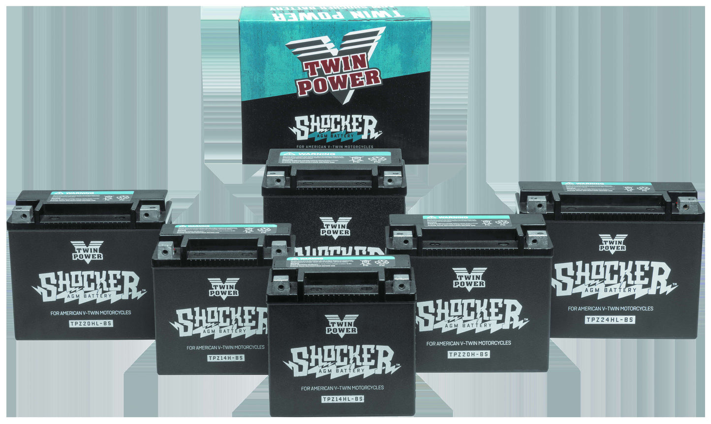 Batería Twin Power Shocker para Harley