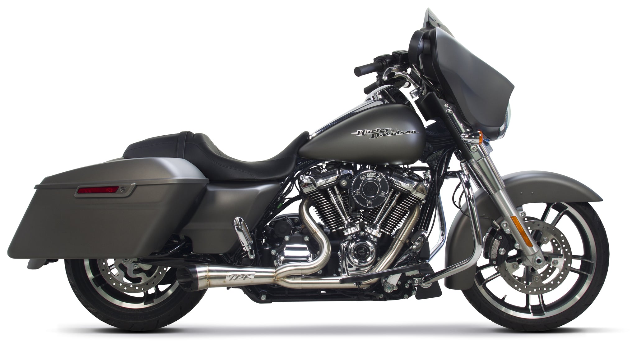Escape corto 2 en 1 Two Brothers Turnout para Harley