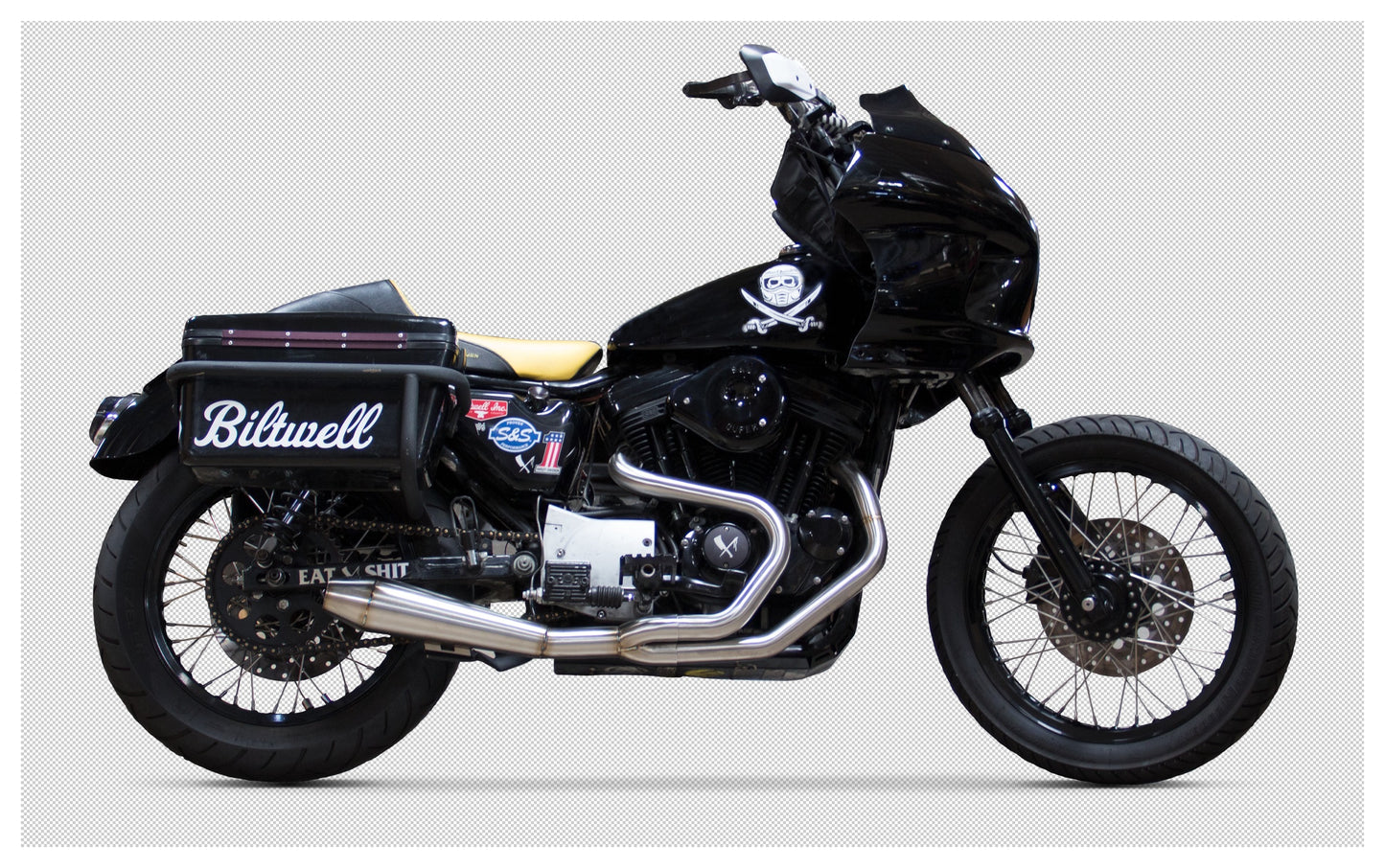 Escape 2 en 1 Two Brothers Gen-II para Harley