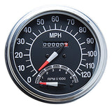 Velocímetro con tacómetro V-Twin Mfg. para Harley Softail 1984-1995