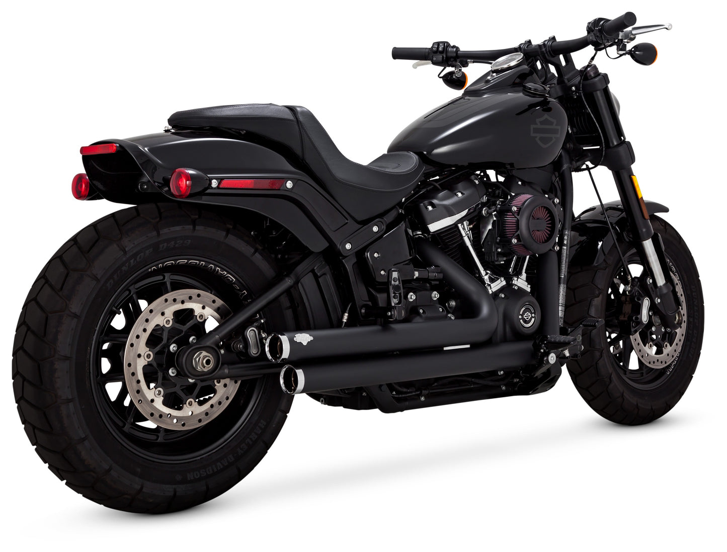Escape escalonado Vance & Hines PCX Big Shots para Harley