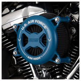 Kit de filtro de aire VO2 de la serie Military Power de Vance & Hines para Harley