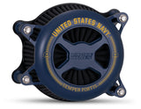 Kit de filtro de aire VO2 de la serie Military Power de Vance & Hines para Harley