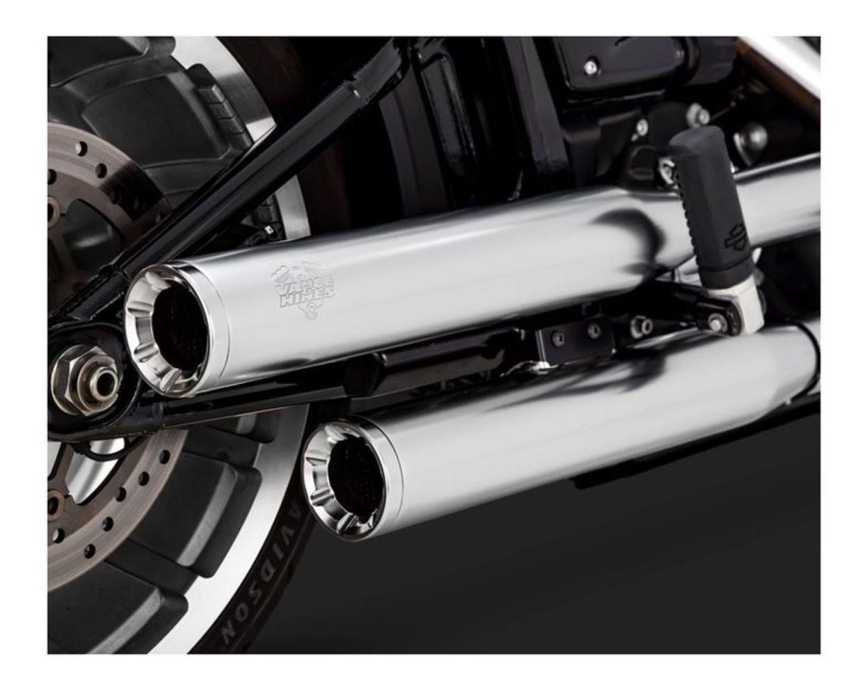 Silenciadores deslizantes Vance & Hines PCX Eliminator 300 para Harley
