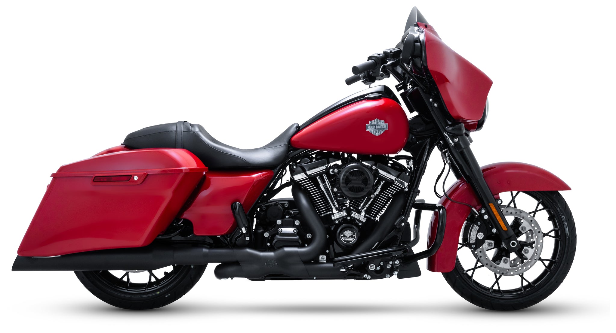 Colectores duales Vance & Hines PCX Power para Harley Touring