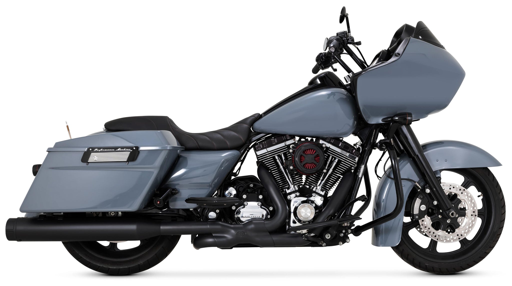 Colectores duales Vance & Hines PCX Power para Harley Touring
