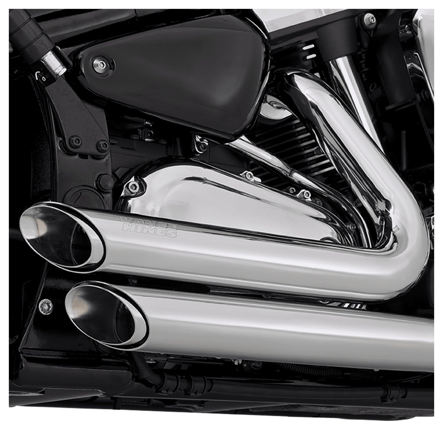 Escape escalonado Vance & Hines PCX Shortshots para Harley