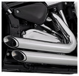 Escape escalonado Vance & Hines PCX Shortshots para Harley