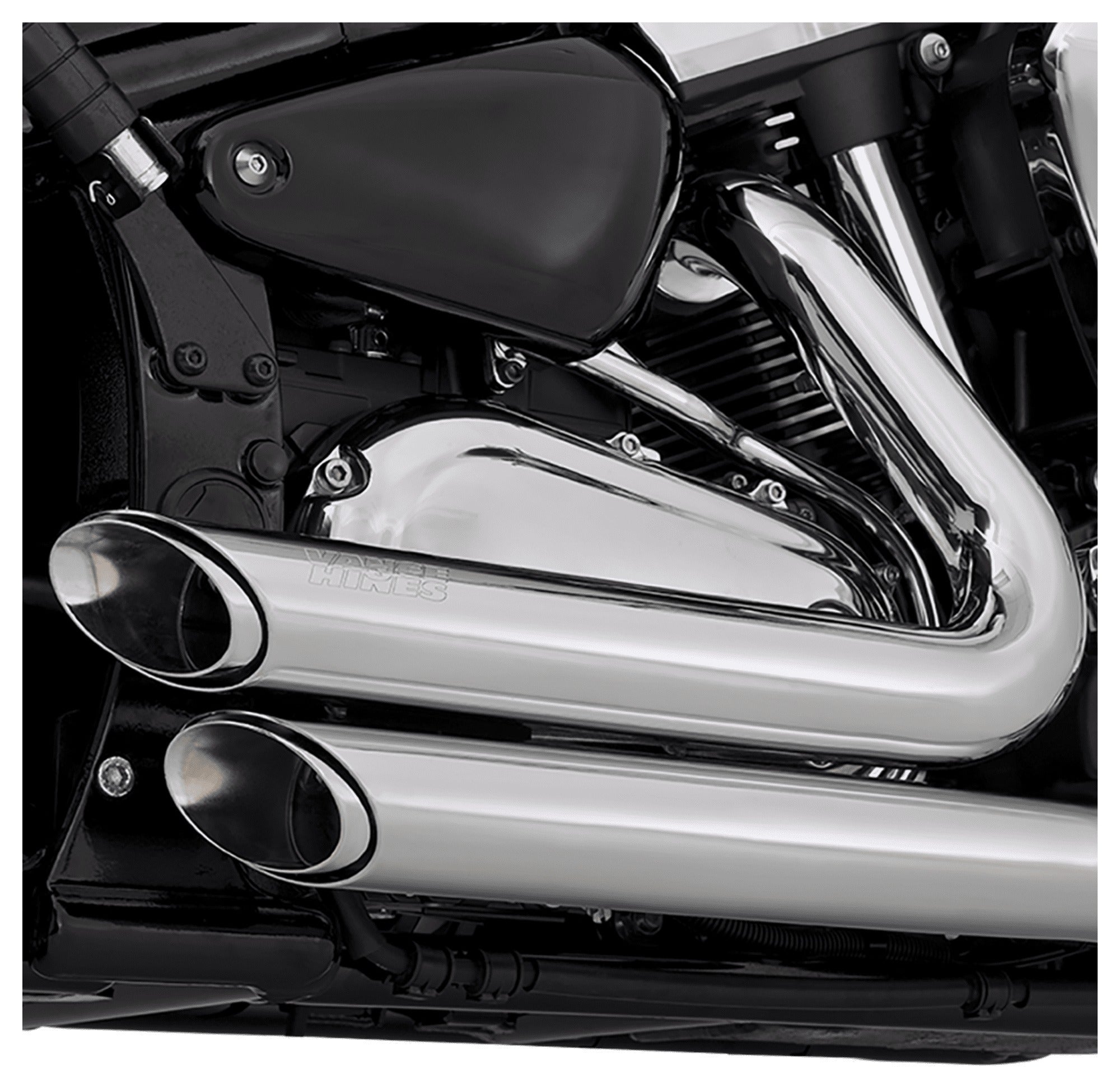 Escape escalonado Vance & Hines PCX Shortshots para Harley