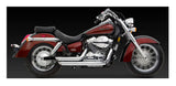 Escape escalonado Vance & Hines Shortshots